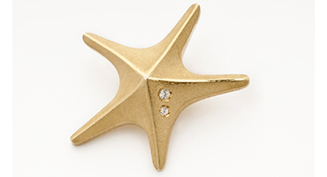 Stella Estrellas de Mar Colgante Oro